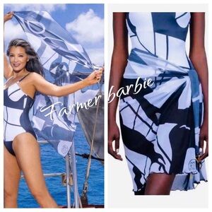 Swiminista xJames Peter Henry Beach Activities Superb Long Sarong -La Peer Print